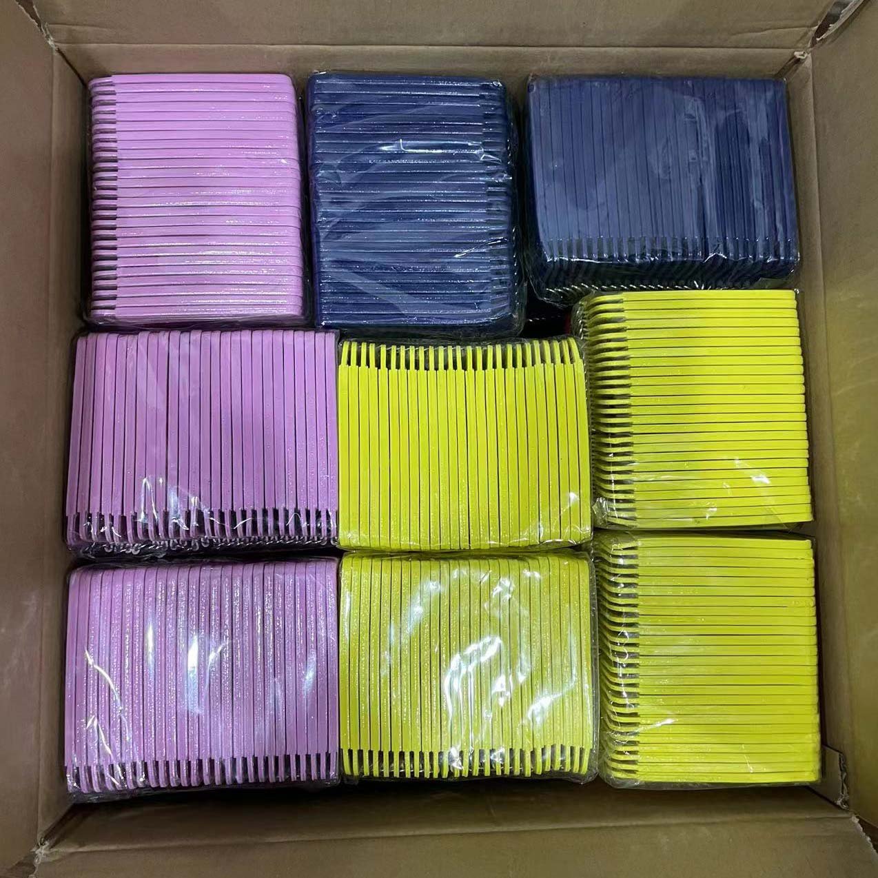 Promotional Wholesale Vertical Removable With 2 Credit Card Slots Pu Leather Id Badge Card holder