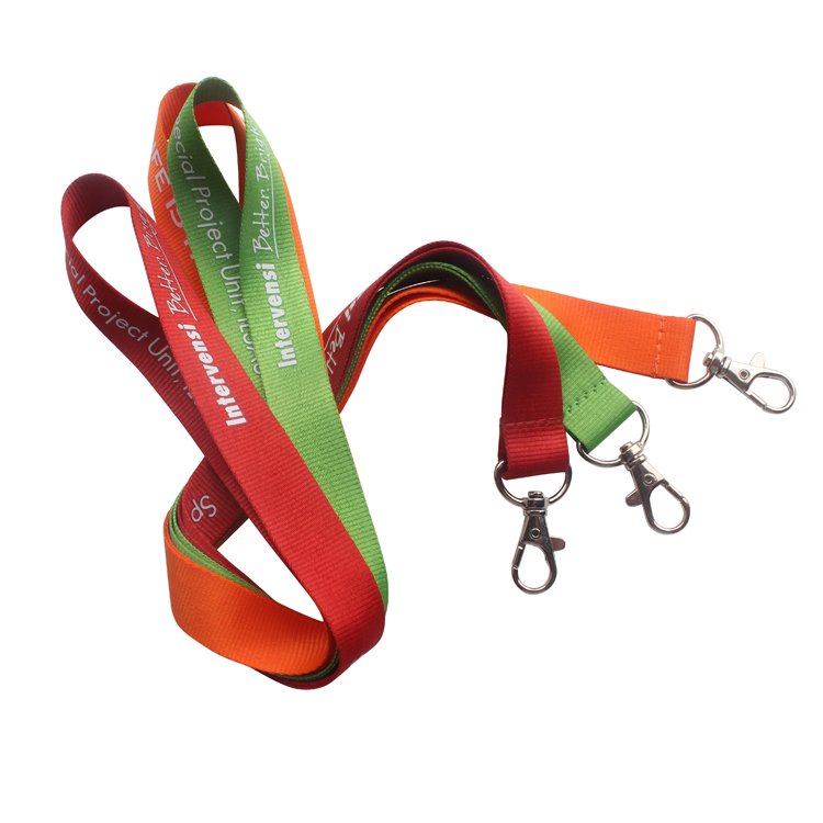 Personalized Multi-Color Breakaway Lanyard Id Badge Holder With Logo Custom