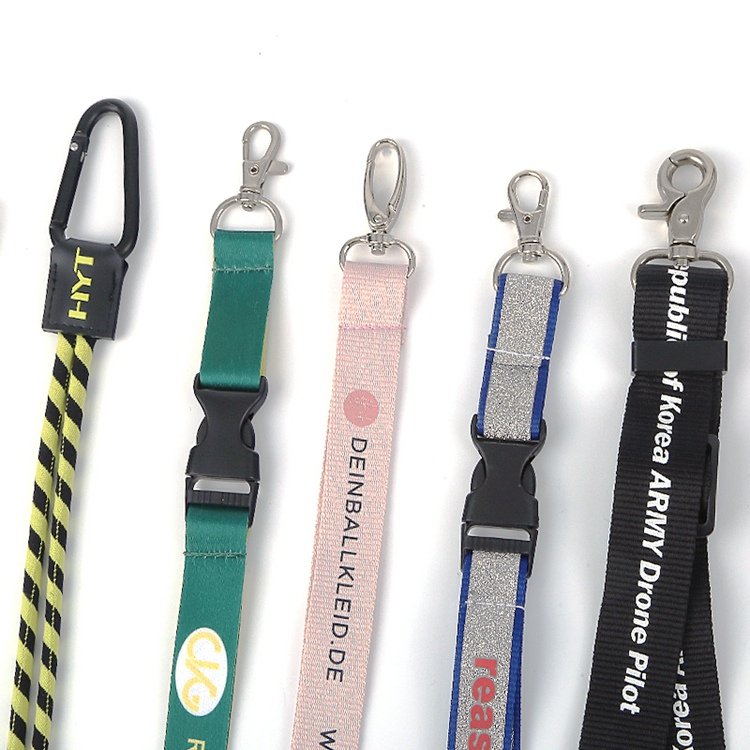 Manufacturer Personalized Custom Printed Lanyard Retractable Safety Badge Retractable Lanyard