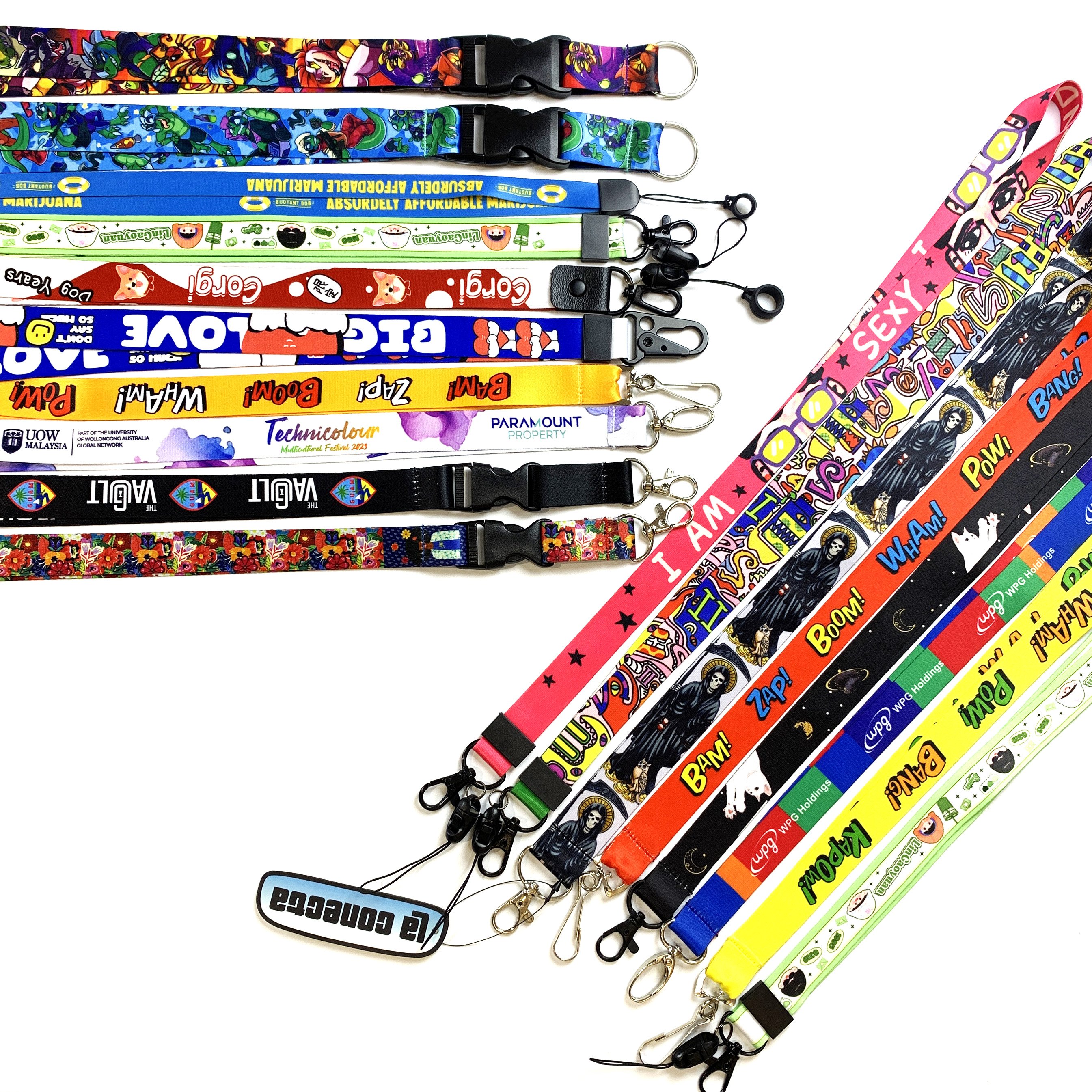 With Security Id Bulk Retract Matt Black Snap Used Card Holder And Acrylic Chain Custom Id Badges And Lanyards With Logo Custom