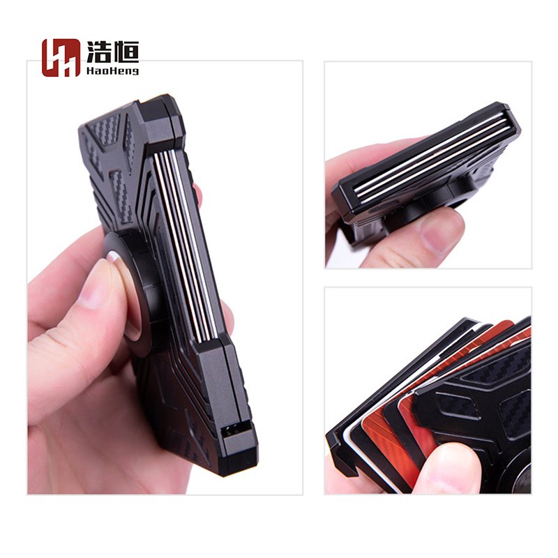 Waterproof Vertical Clear ID Card Holder PU Leather ID Badge Card Holder and PU Leather Badge Holder