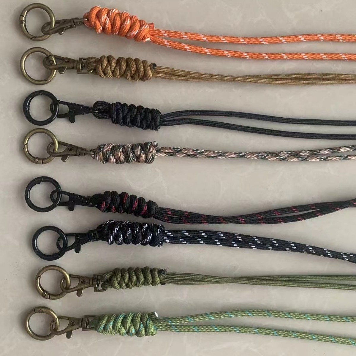 Lanyard Keychain Whistles Cord Outdoor Hanging Neck Rope Lanyard Phone Camera ID Pass Card Name Badge Holder Outdoor Safe Rope