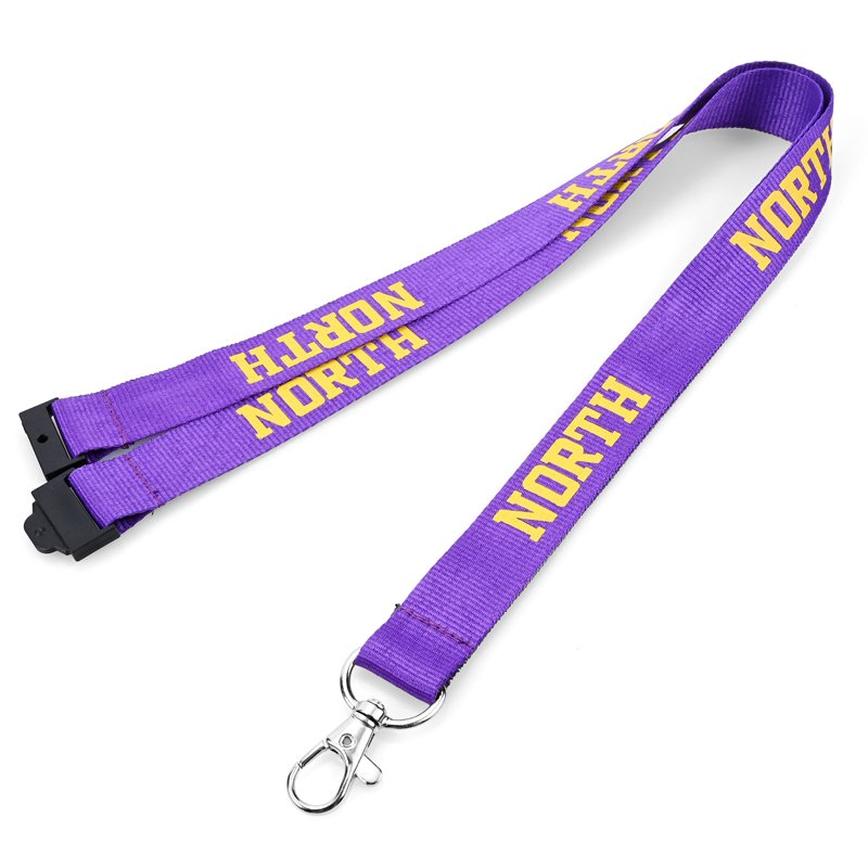 Customised promotional silkscreen printed neck lanyards custom sublimation polyester anime lanyard with logo custom