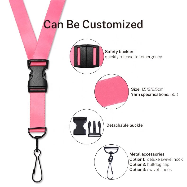 Factory Direct Prices EHUA Ergonomics Seamless Lanyard Neck Hang Clip Name Identification For Business Exhibit Office school