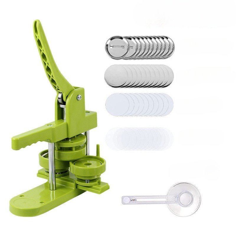 Make Badges New Arrival Metal Plastic Sublimation Pin Button Badge Holder Making Machine