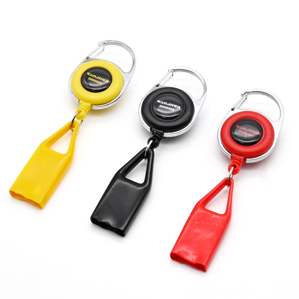 Custom ID Holder Retractable Rubber Badge Reel Holder with Lighter Holder