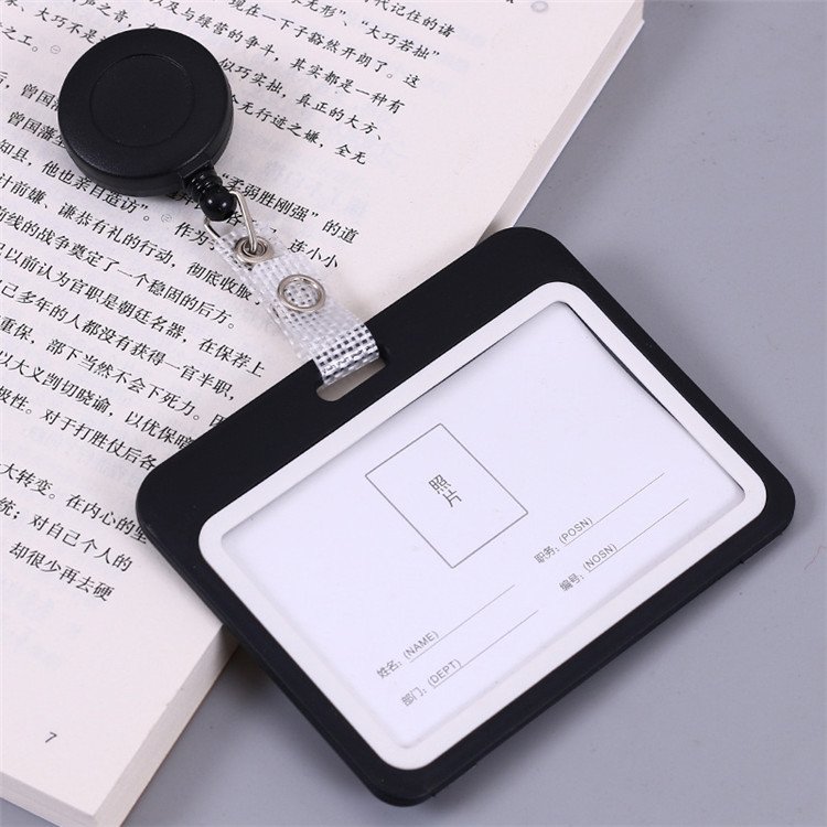 Wholesale Price Sublimation Fashion Doctor Work ID Name Reference Cards Nursing Clip Holder Retractable Nurse Badge Reel