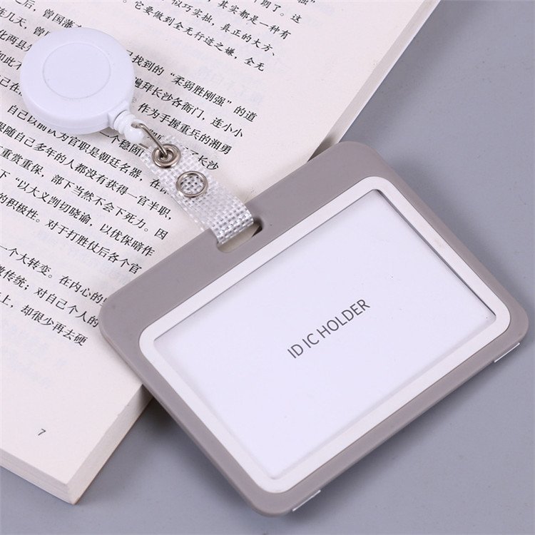 Wholesale Price Sublimation Fashion Doctor Work ID Name Reference Cards Nursing Clip Holder Retractable Nurse Badge Reel