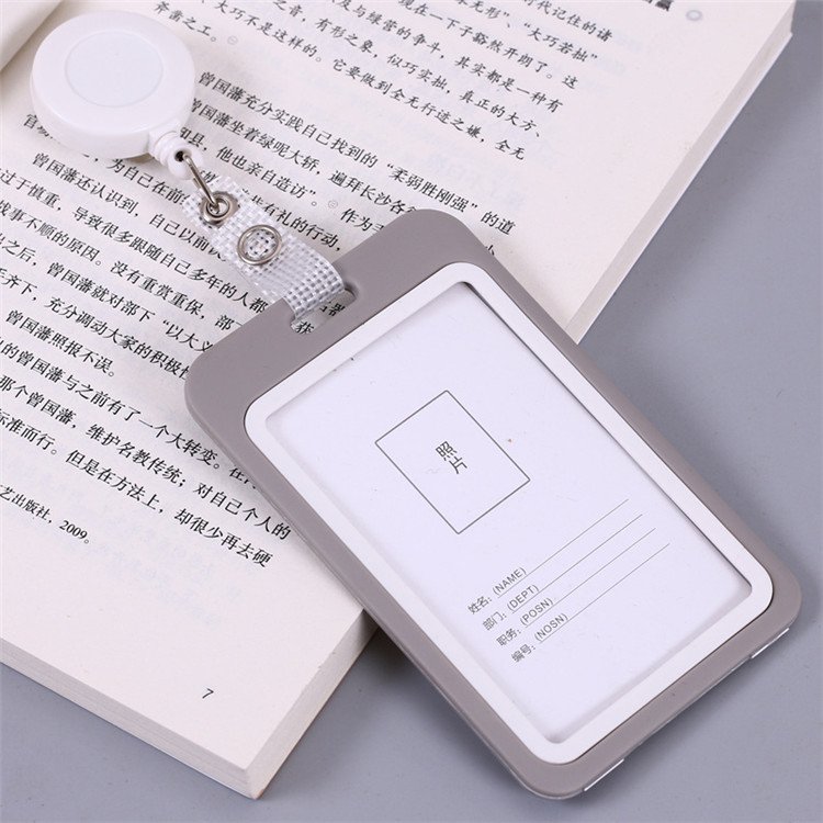 Wholesale Price Sublimation Fashion Doctor Work ID Name Reference Cards Nursing Clip Holder Retractable Nurse Badge Reel