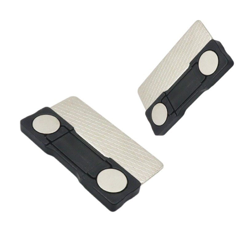 Rectangle Abs Plastic Magnetic Name Badge Holder Magnetic For Name Tags
