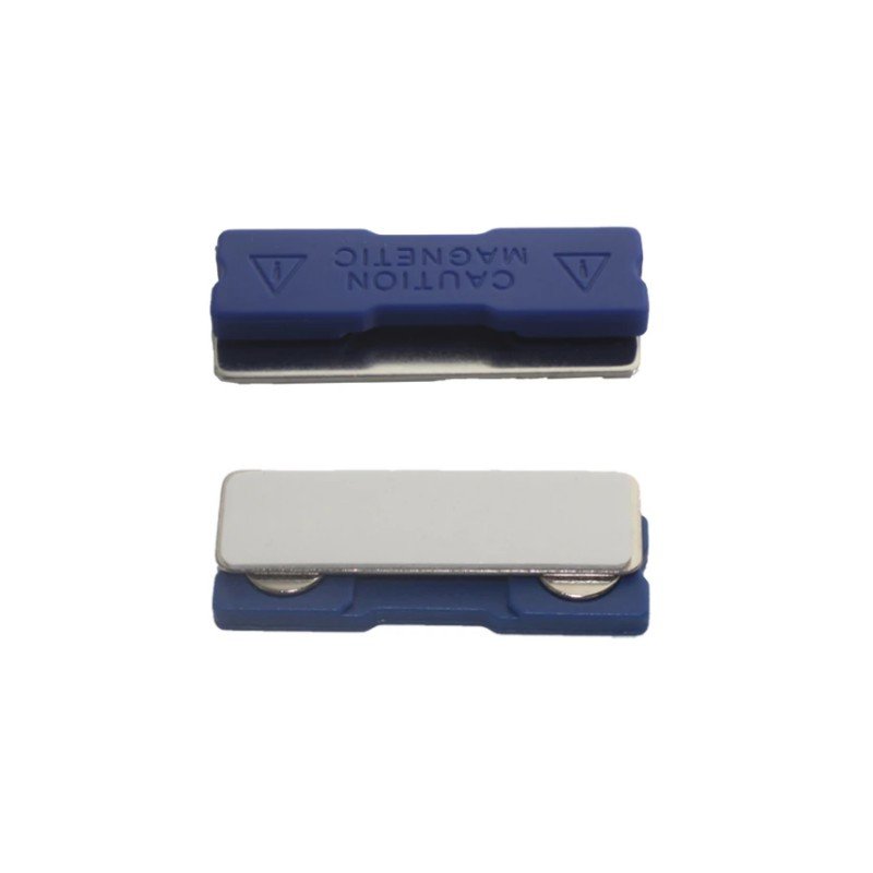 Rectangle Abs Plastic Magnetic Name Badge Holder Magnetic For Name Tags