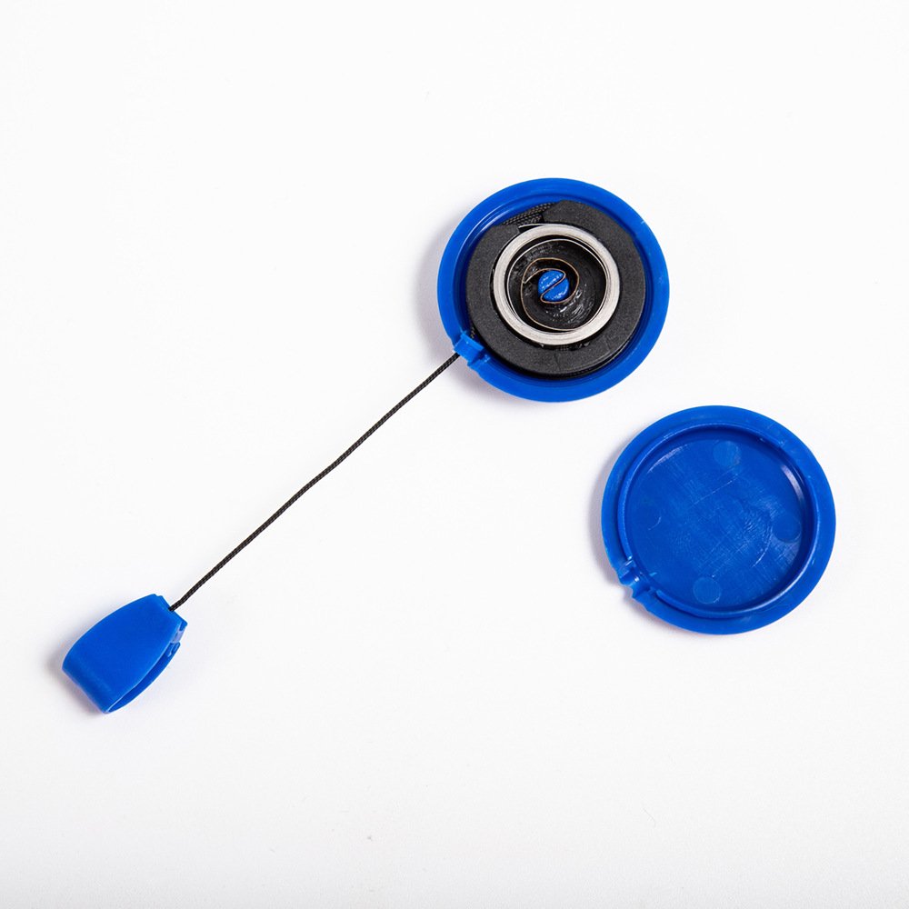 Promotional Multipurpose Retractable Customized Easy Pull Plastic ABS Social Worker Badge Reel wholesale