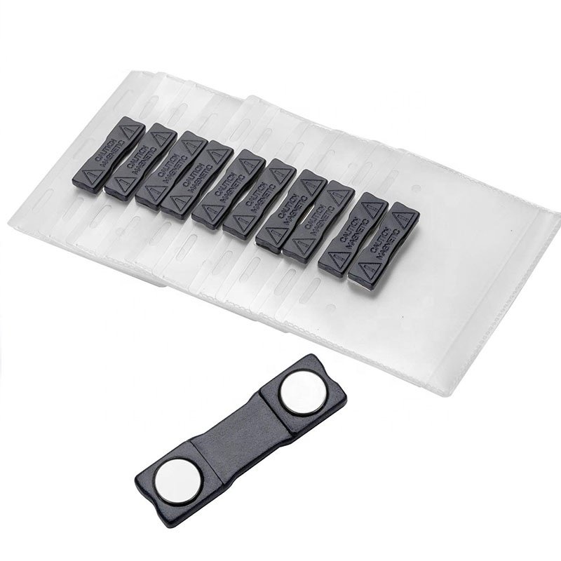 Magnetic Badge Holder with PVC Card Holders Magnetic ID Card Name Tag