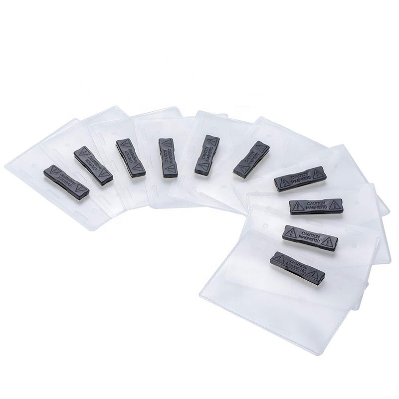 Magnetic Badge Holder with PVC Card Holders Magnetic ID Card Name Tag