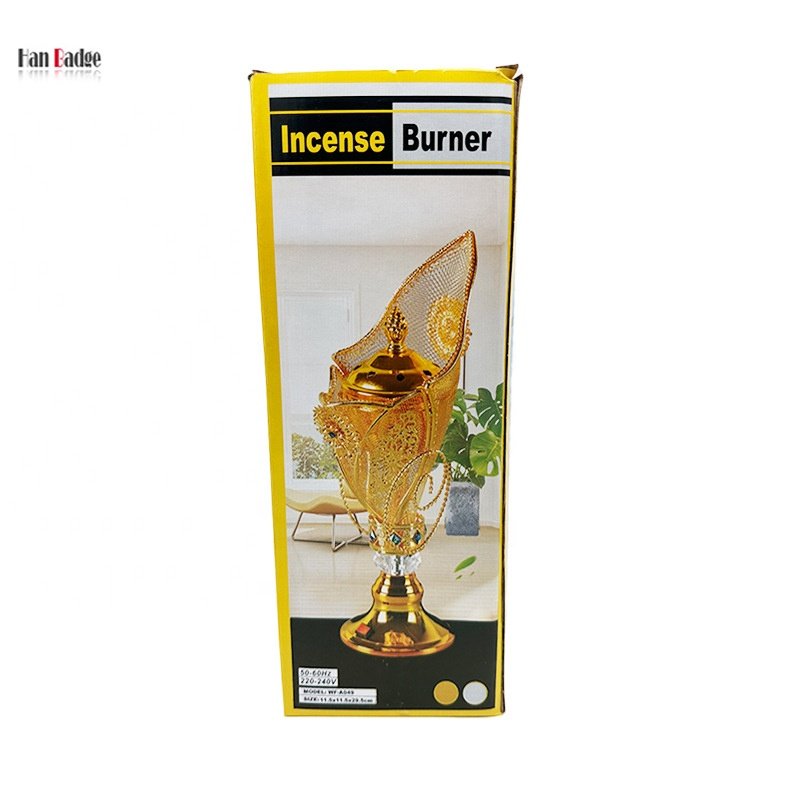 New Design Trophy Cup Style Arabic Metal Mabkhara Incense Burner
