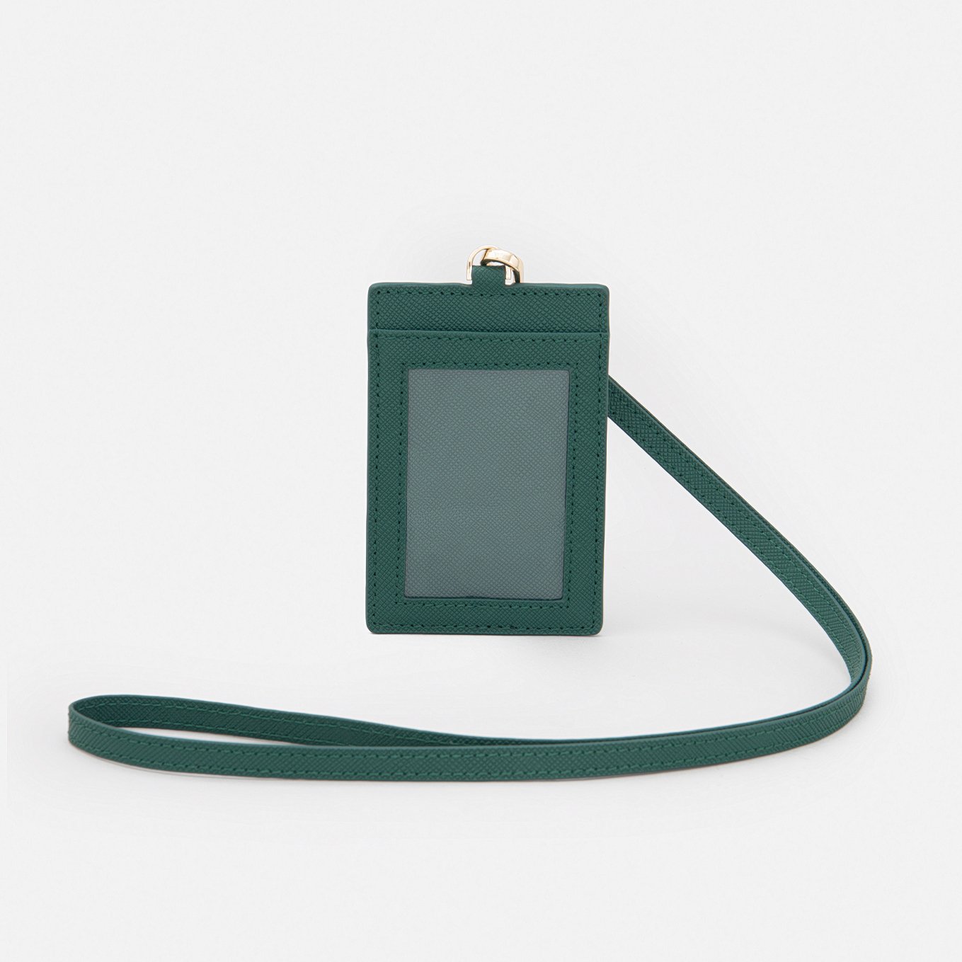 Personalised ID Badge Holder Leather Lanyard Work Office Photo ID Card Holder Lanyard Badge Carrier Card Holder