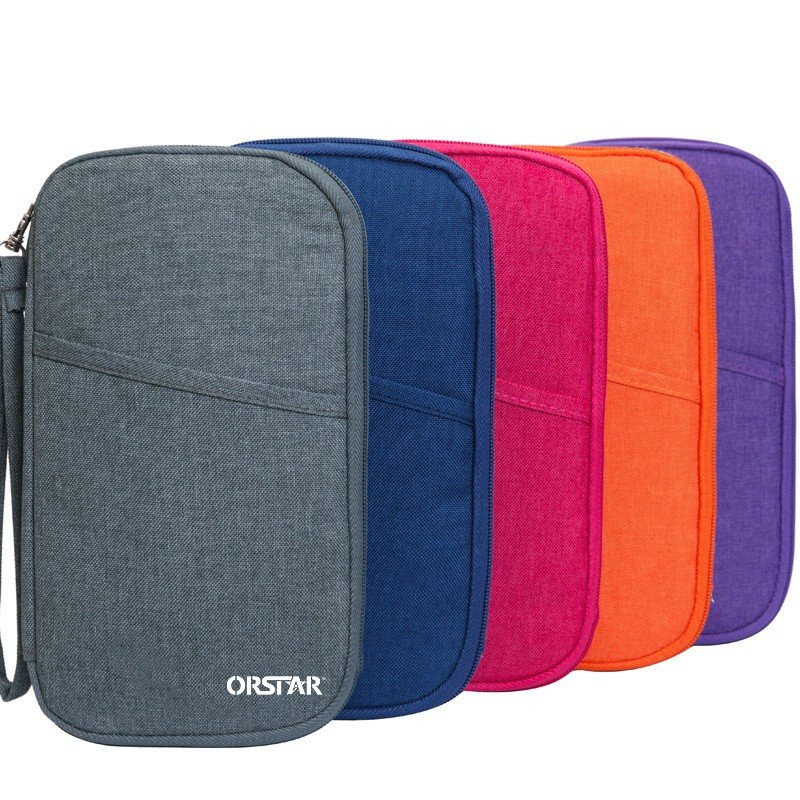 Custom Travel Organizer Wallet Card Holder Travel Accessories Passport Holder Bag
