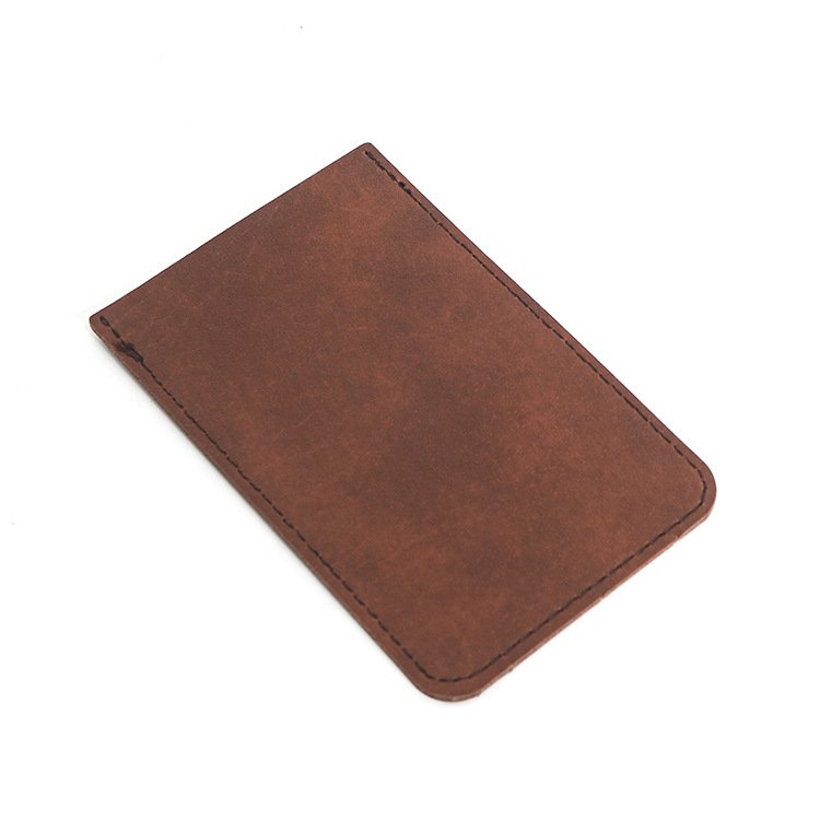 Custom Logo Name Card Holders Leather Business Luxury Credit Id Card Holder Case Rfid Magnetic Wallet Wholesale