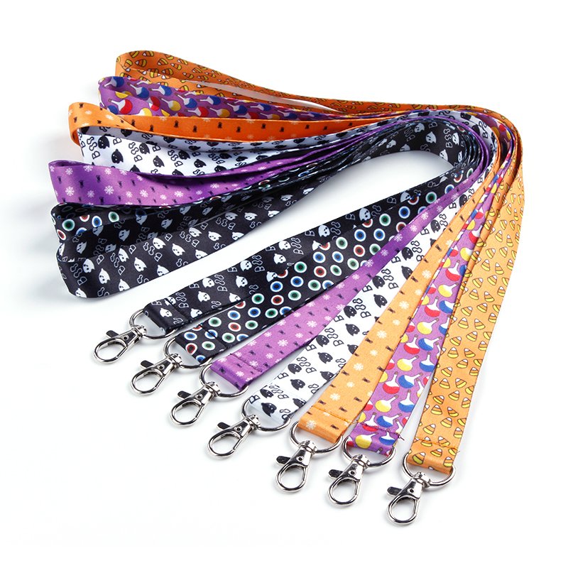 Wholesale custom flat economy items popular designer PVC/PU plastic card holder lanyards