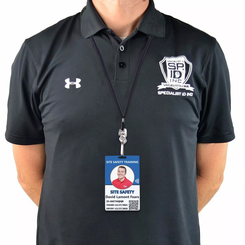 Sublimation MDF Badge Blank Hall Pass Lanyards Suitable For Large Activity Customized and School Passes Library Office