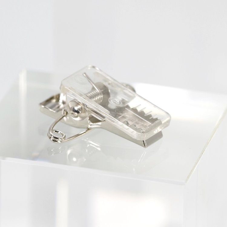 Transparent Chest Tag ID Holders Sleeve Office Staff Workers Work Card Cover Case Nurse Name Badges Holder with Brooch