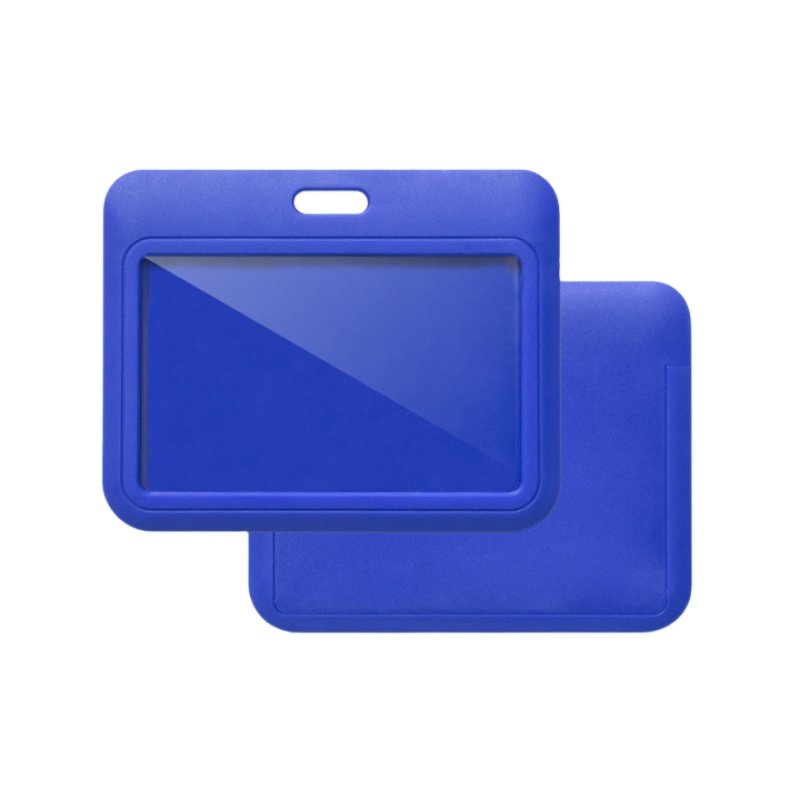 Sturdy Colorful ID Card Holder Slide Open Badge Case
