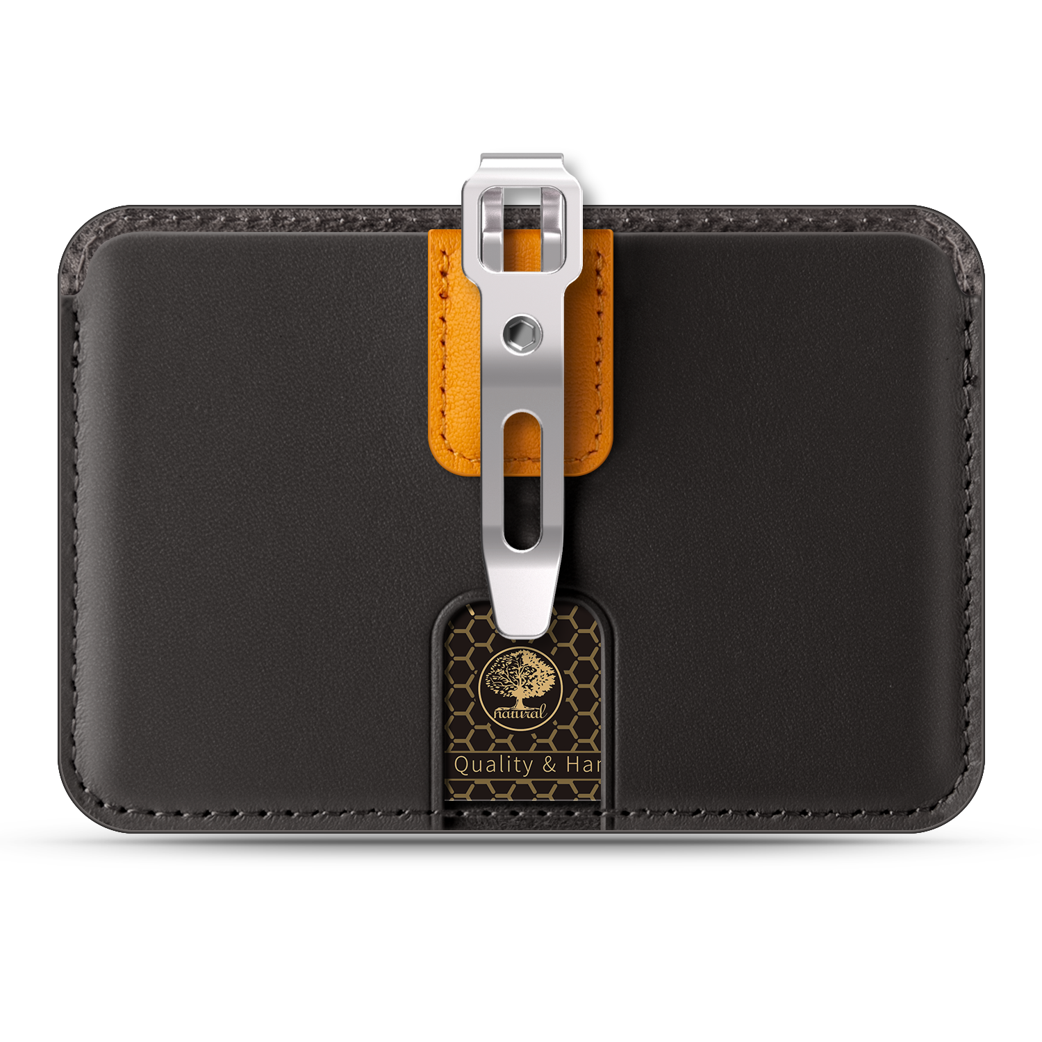 Fancy ID Badge Holder Vaccine Card Holder Leather Credit Card Holders
