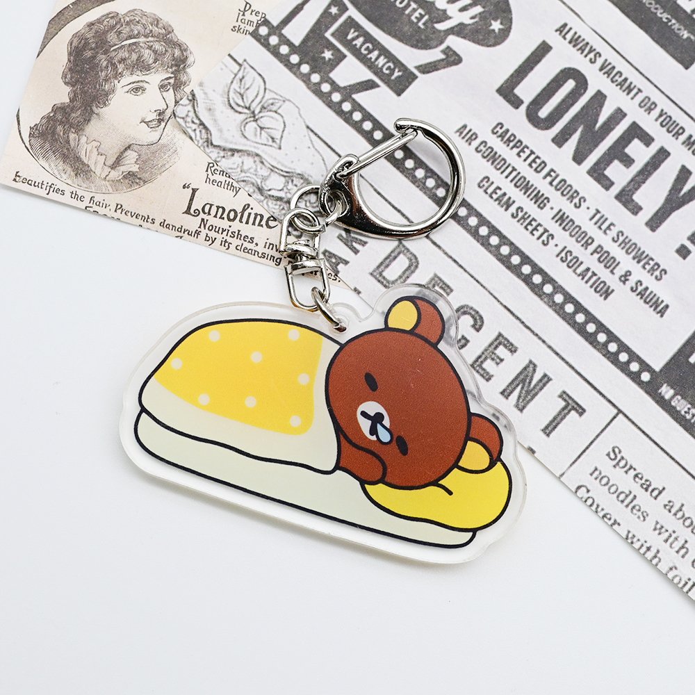 make your own design custom printed acrylic keychain custom printed acrylic charms Key chain Badge Accessories