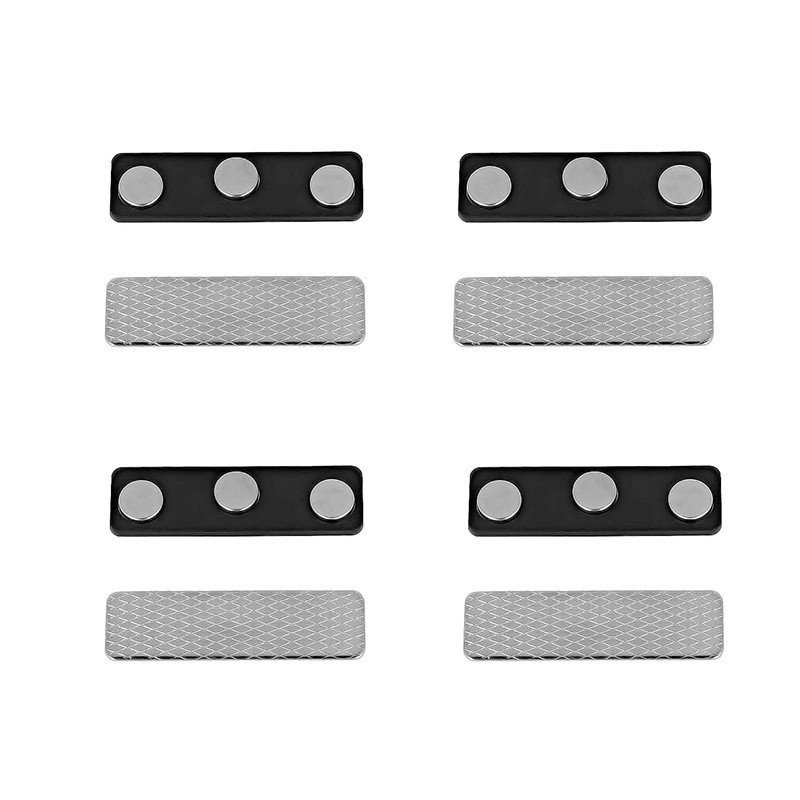 Customized High Quality Black Name Badges NeFeb Fridge Magnetics Strong Pull Force Outdoor magnet