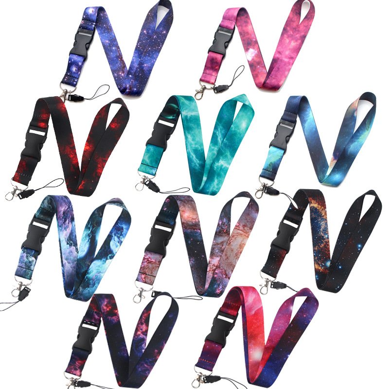 nylon woven anime teacher printed lanyard sublimation keychain lanyards strap phone polyester custom lanyard with logo custom