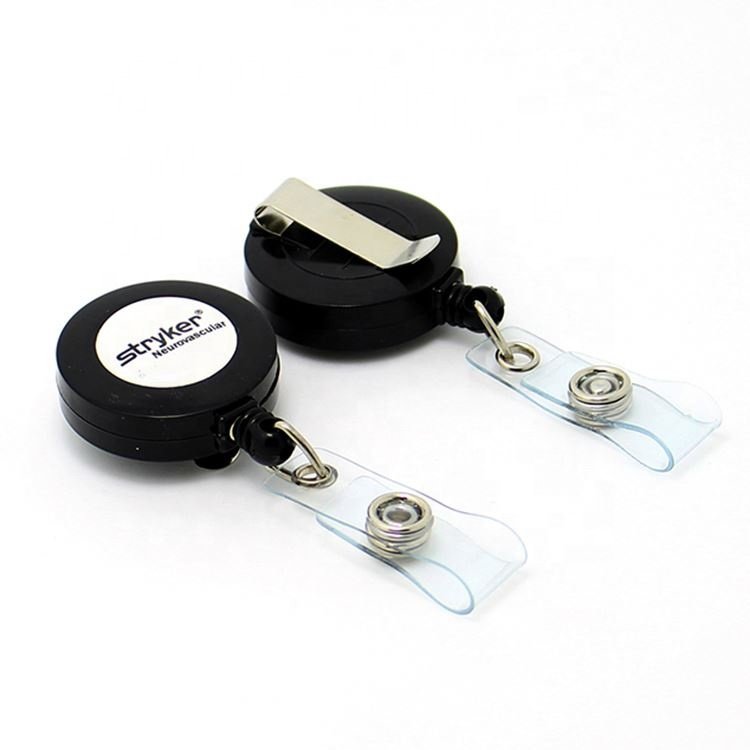 Retractable Badge Reel Badge Holder Reel Clip For ID Badge Holder