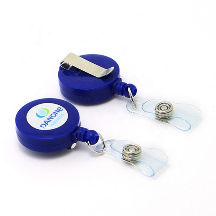 Retractable Badge Reel Badge Holder Reel Clip For ID Badge Holder