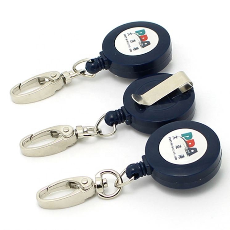 Retractable Badge Reel Badge Holder Reel Clip For ID Badge Holder