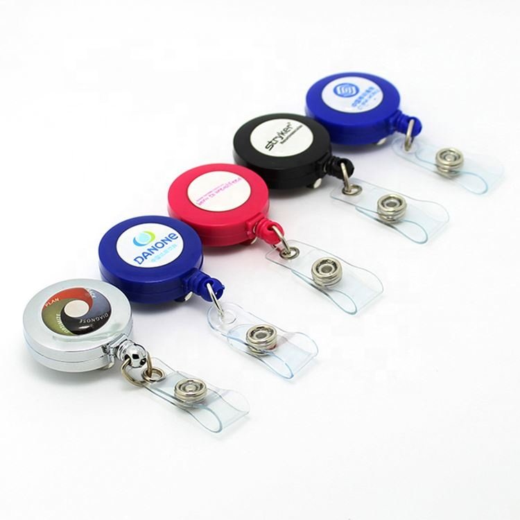 Retractable Badge Reel Badge Holder Reel Clip For ID Badge Holder