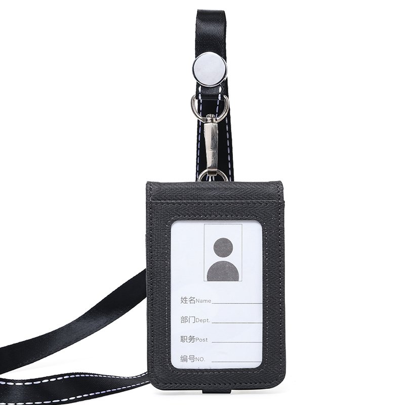 Portagafetes De Credencisles Office Supplies Nurse Retractable Lanyard Id Card Badge Holder