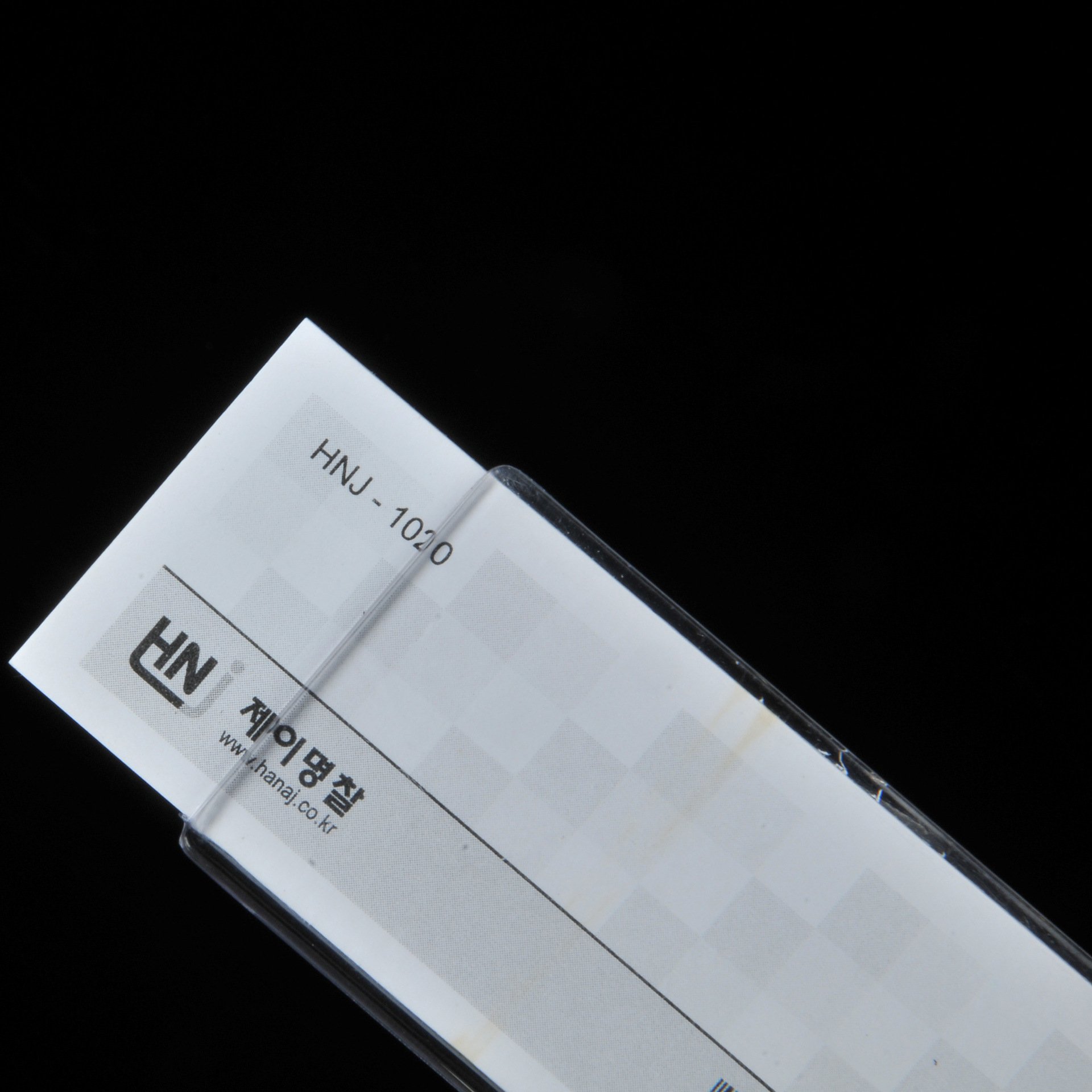 Wholesale Clear plastic staff image badge holder acrylic lapel pin employee ID name badge holder