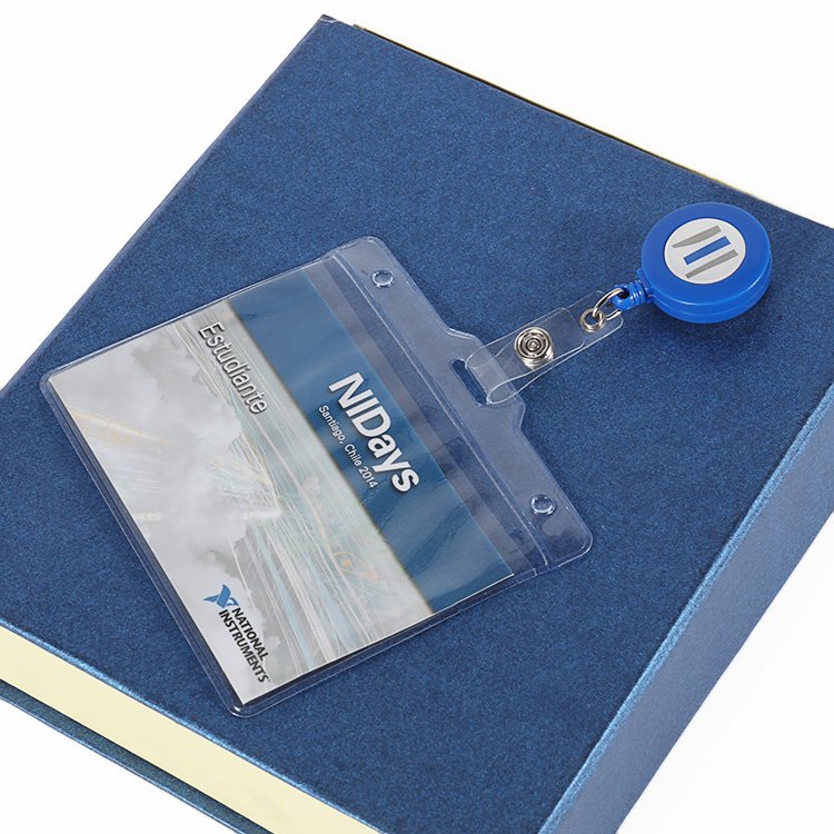 Holywish Plastic waterproof pvc soft card holder 3x4 clear transparent ID badge holder