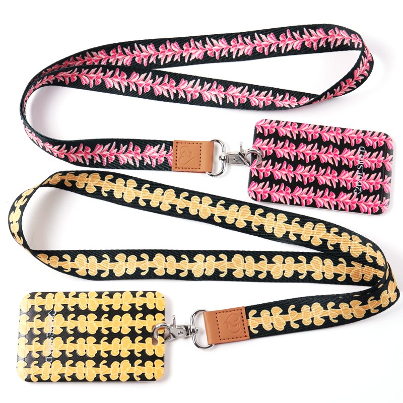 personalized lanyards id with logo custom card holder badges medal lanyard with pvc card RFID NFC