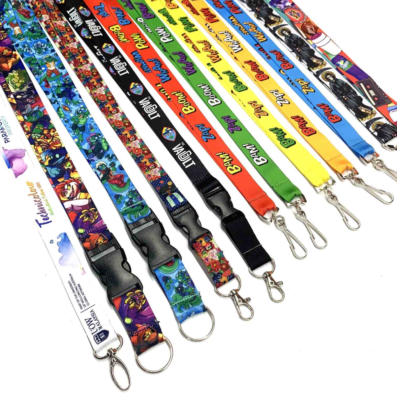 Id Holder Neck Roll Leather Id Card Holder With Jacquard Other Rope Clip Pearl Beaded Id Badges Car College Football Lanyards