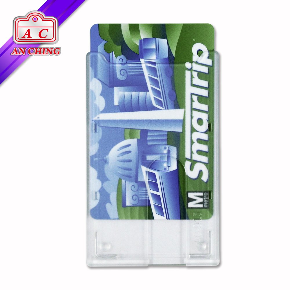 ABS material vertical credit card holder