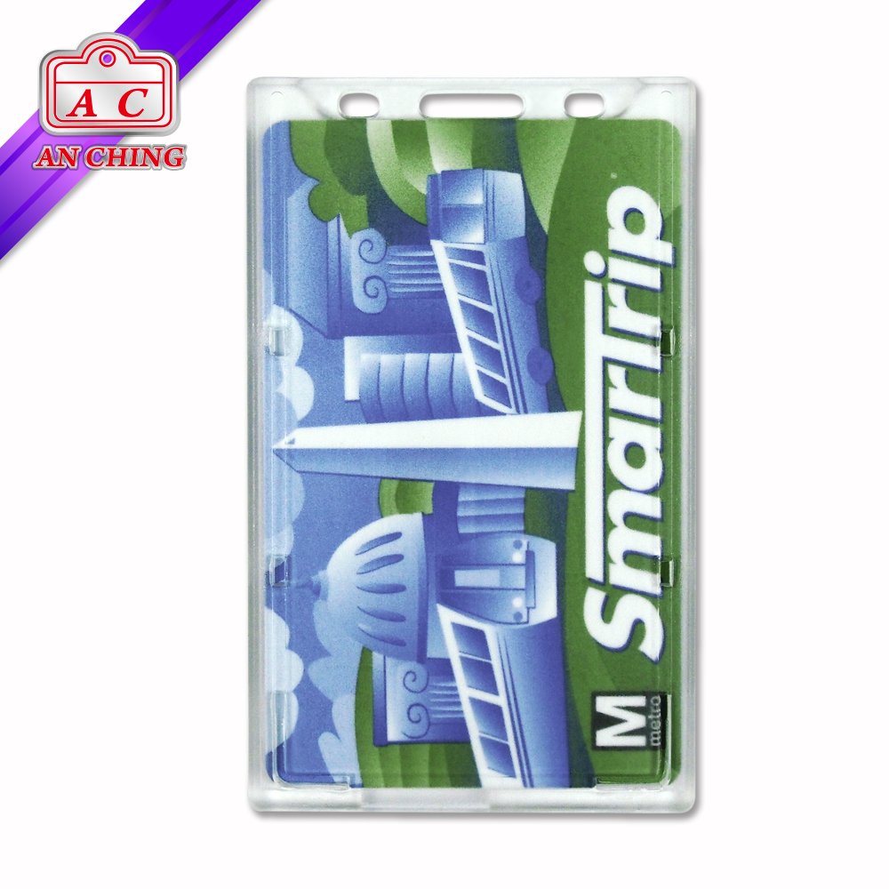ABS material vertical credit card holder