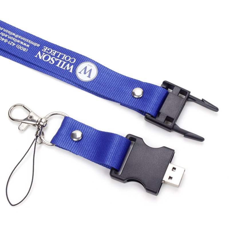 2022 Newest Factory Promotional custom Neck Lanyard Silkscreen Printed Polyester Keychain For ID Badge Holder with custom logo