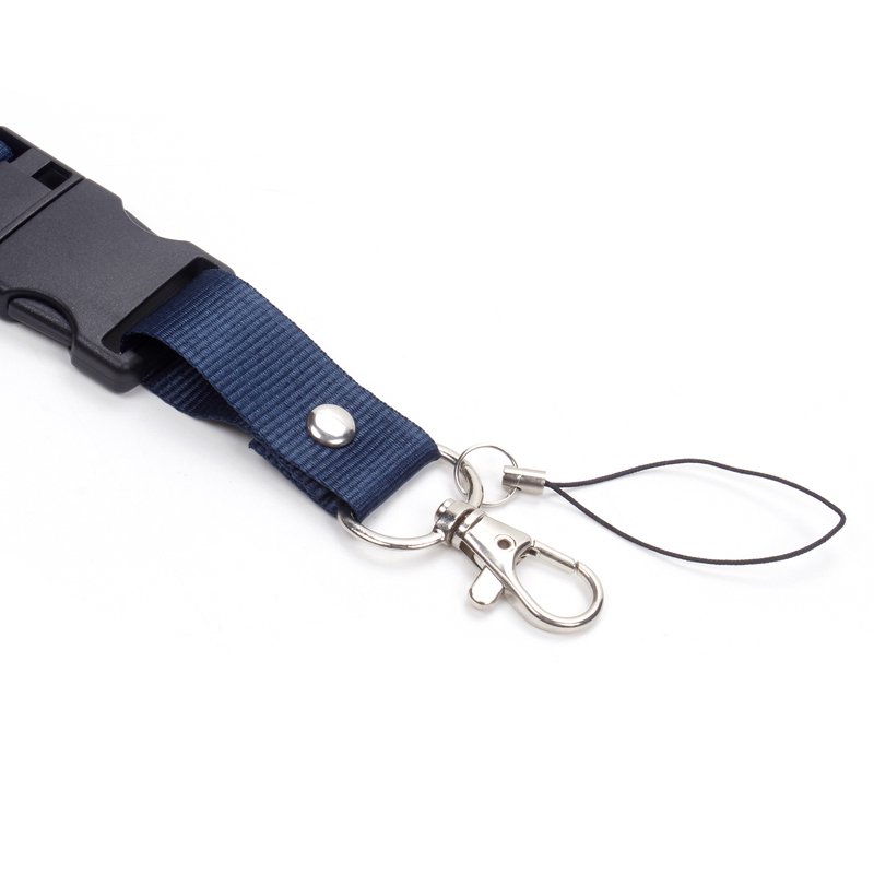 2022 Newest Factory Promotional custom Neck Lanyard Silkscreen Printed Polyester Keychain For ID Badge Holder with custom logo