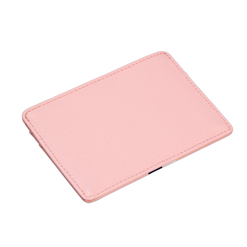 Factory wholesale PU leather card holder ultra-thin wallet color printing badge ID card holder