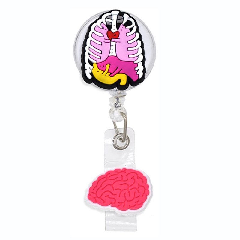 Wholesale Custom Retractable Plastic badge Holder Bunny Medical Badge Reels