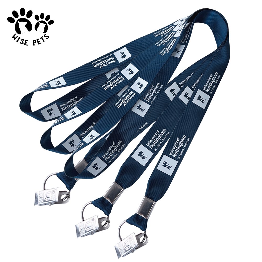 Promotional gifts custom lanyards logo customized neck strap sublimation silk screen printed lanyard with ID card badge holder
