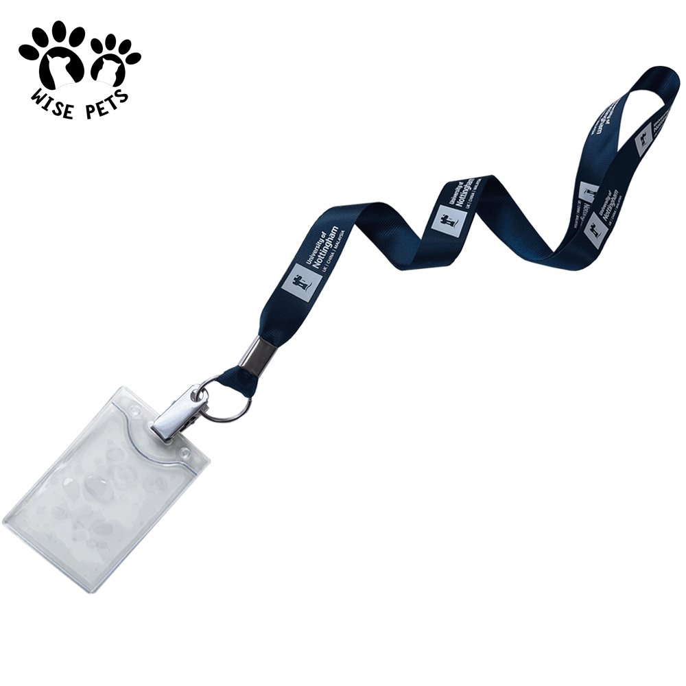 Promotional gifts custom lanyards logo customized neck strap sublimation silk screen printed lanyard with ID card badge holder