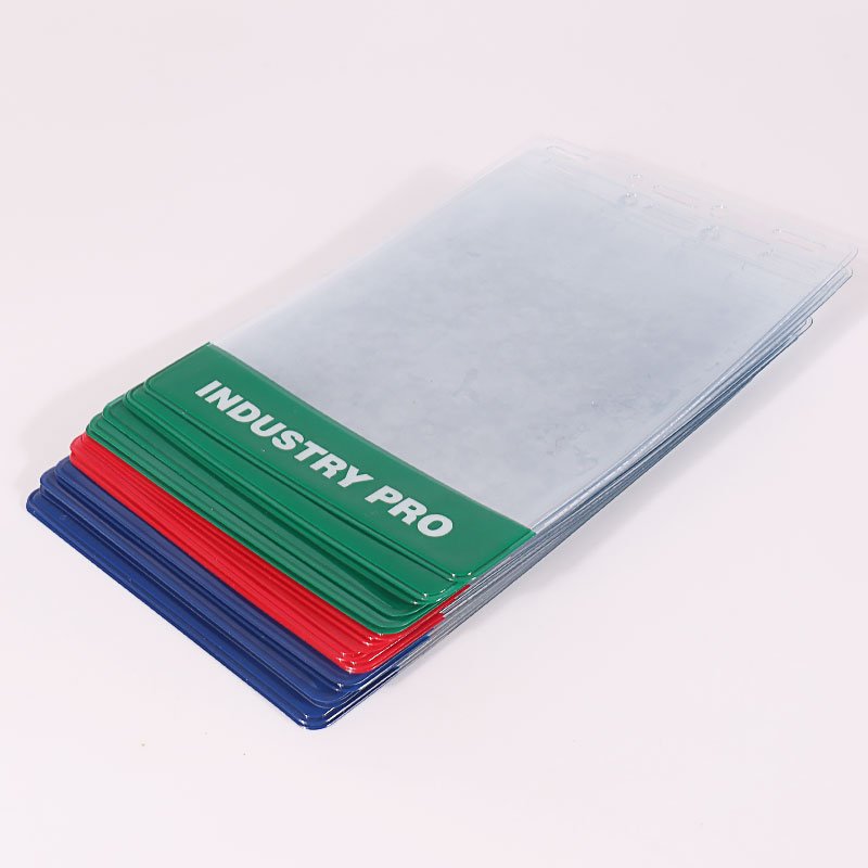 fabric badge id card holder