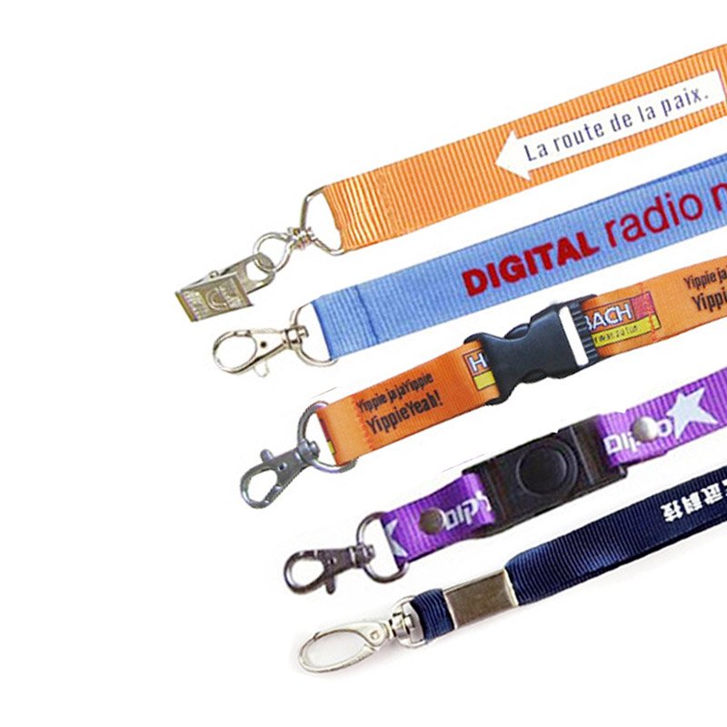 Bulk Plain Id Badge Card Lanyard With Plastic Holder Personalizados Custom College Teacher Flower Lanyards