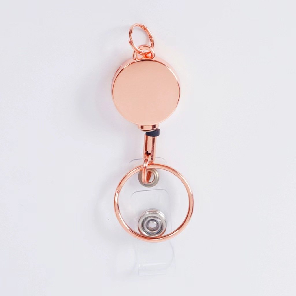 21mm round metal easy to pull necklace clasp